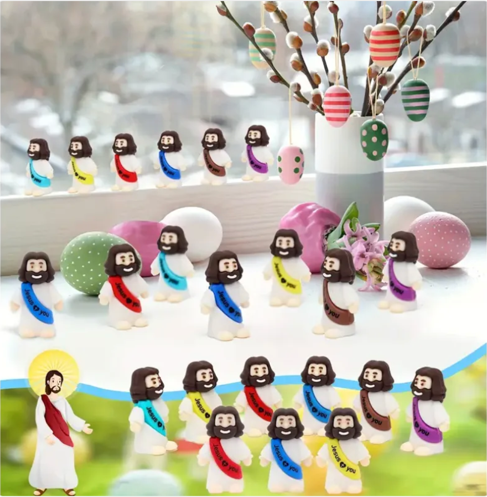 Charming Easter Cartoon Set