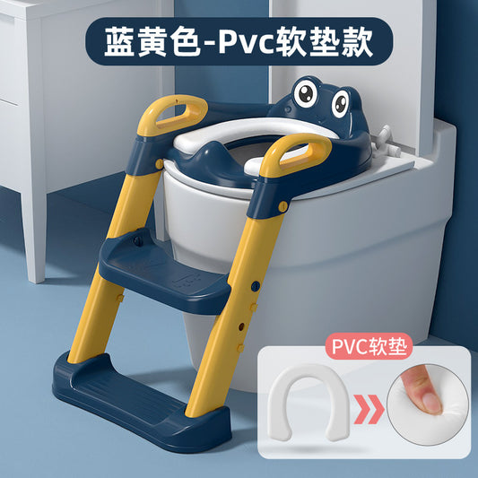 Children's Toilet Ladder and Folding Seat for Infants