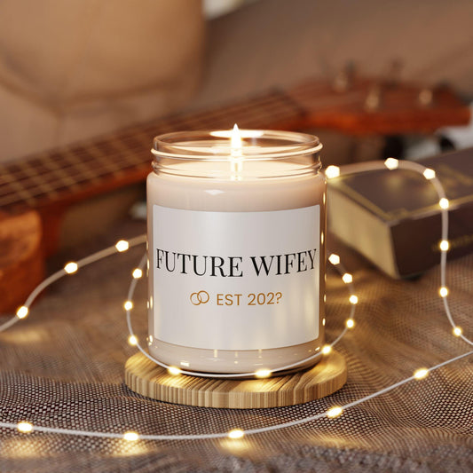 Future Wifey Scented Soy Candle | EST 202? 9oz