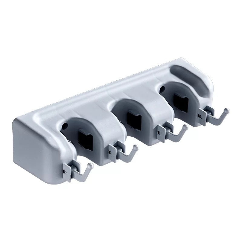 Wall-Mounted Multifunctional Mop and Broom Holder