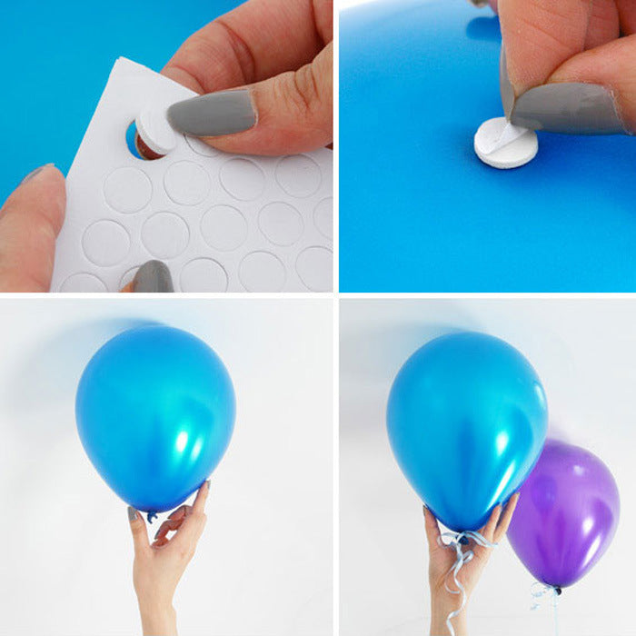 Double-Sided Adhesive Dots for Balloon Decorations