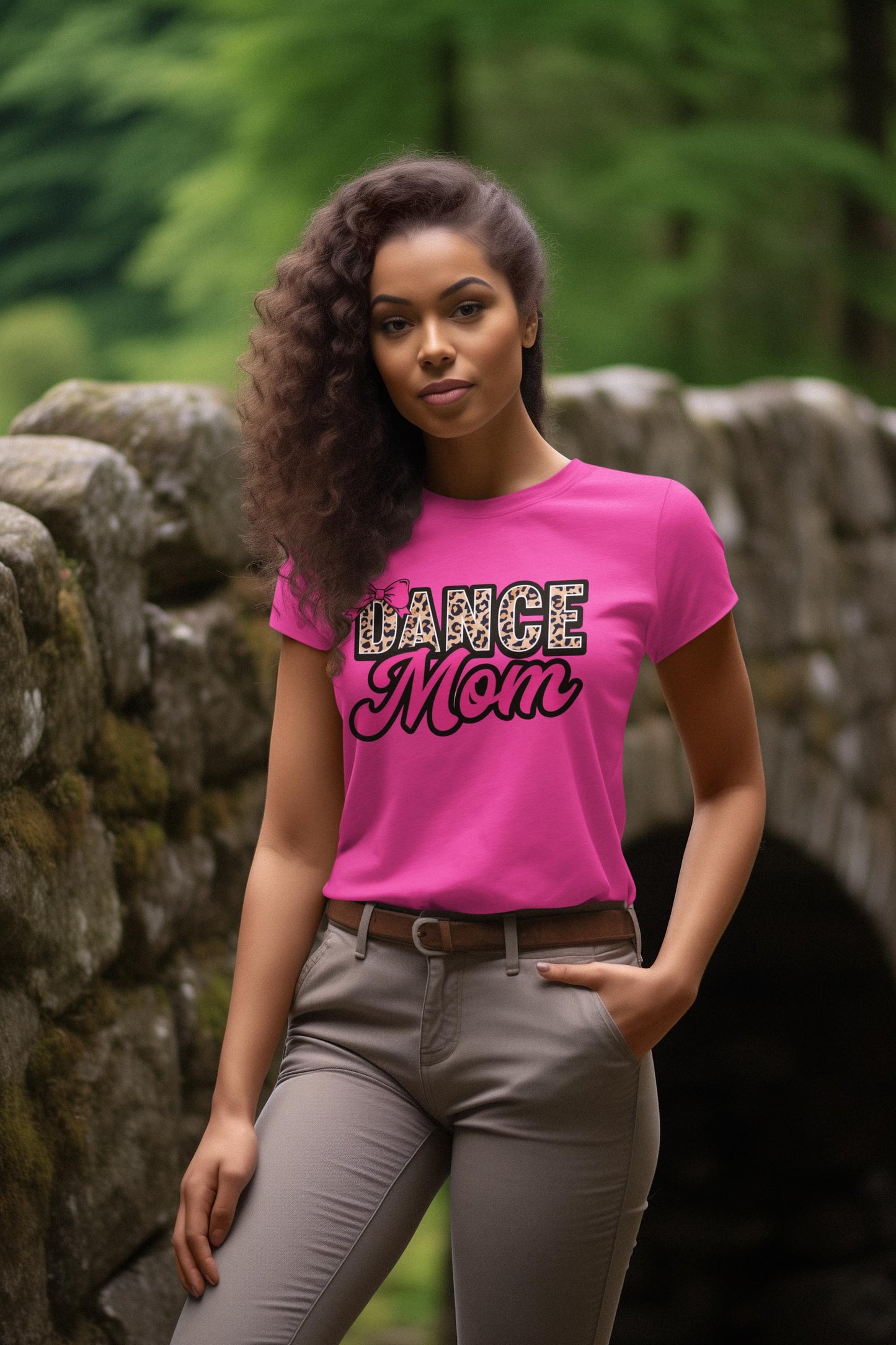 Dance Mom T-Shirt: Trendy Gift for Supportive Dance Moms