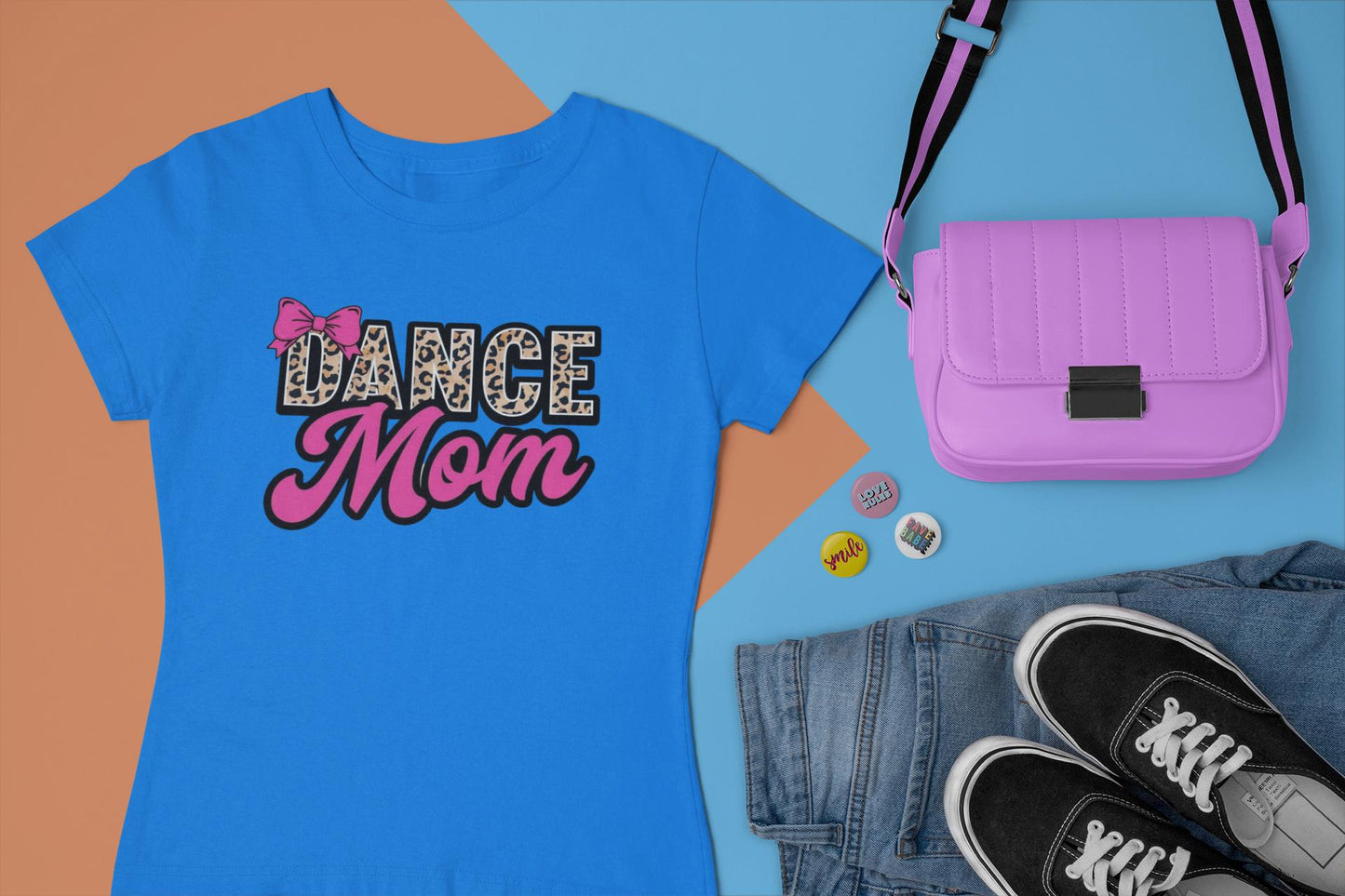 Dance Mom T-Shirt: Trendy Gift for Supportive Dance Moms