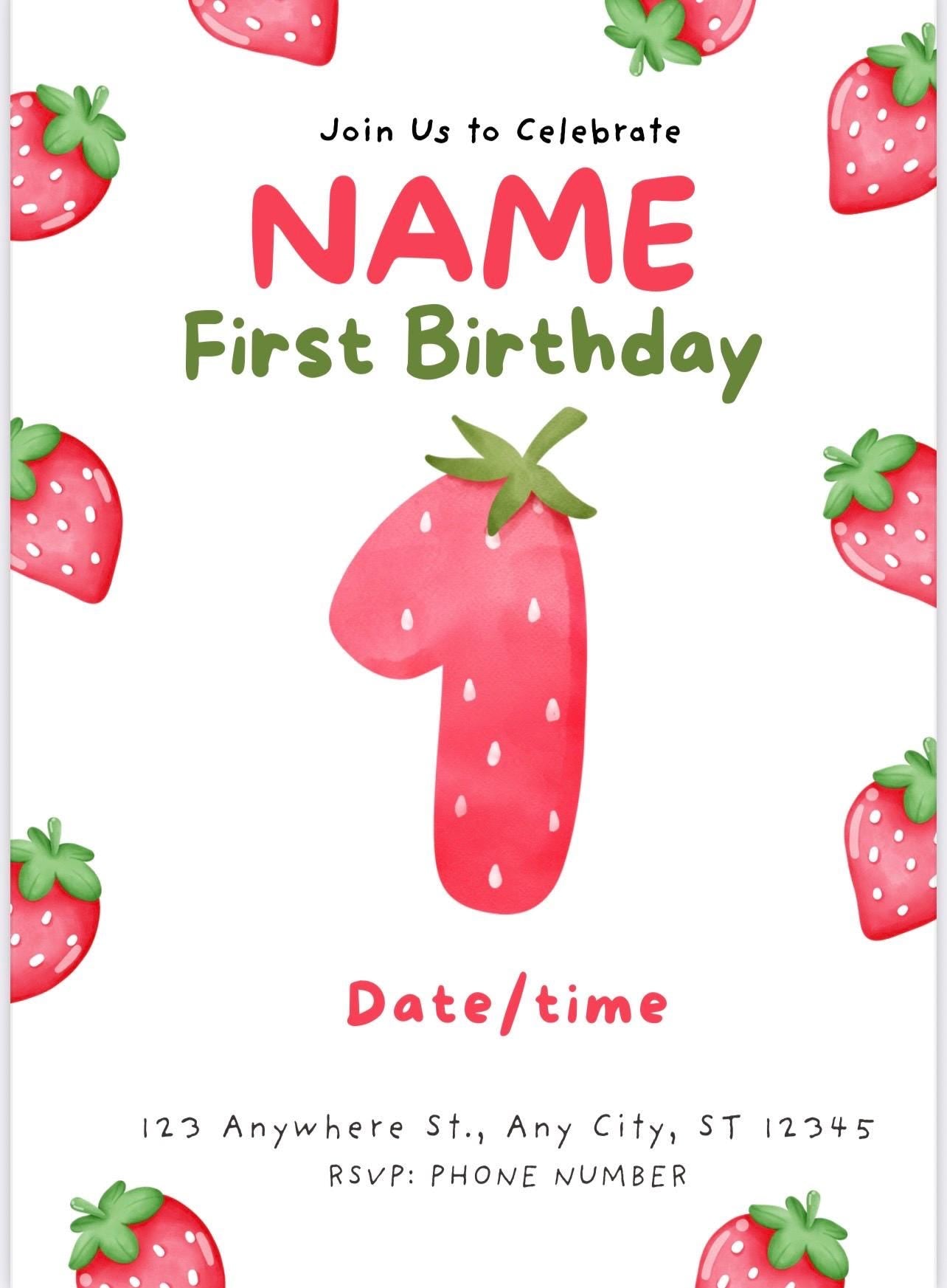 Editable Birthday Party Invitation Template - Instant Download & Customize for Any Event!