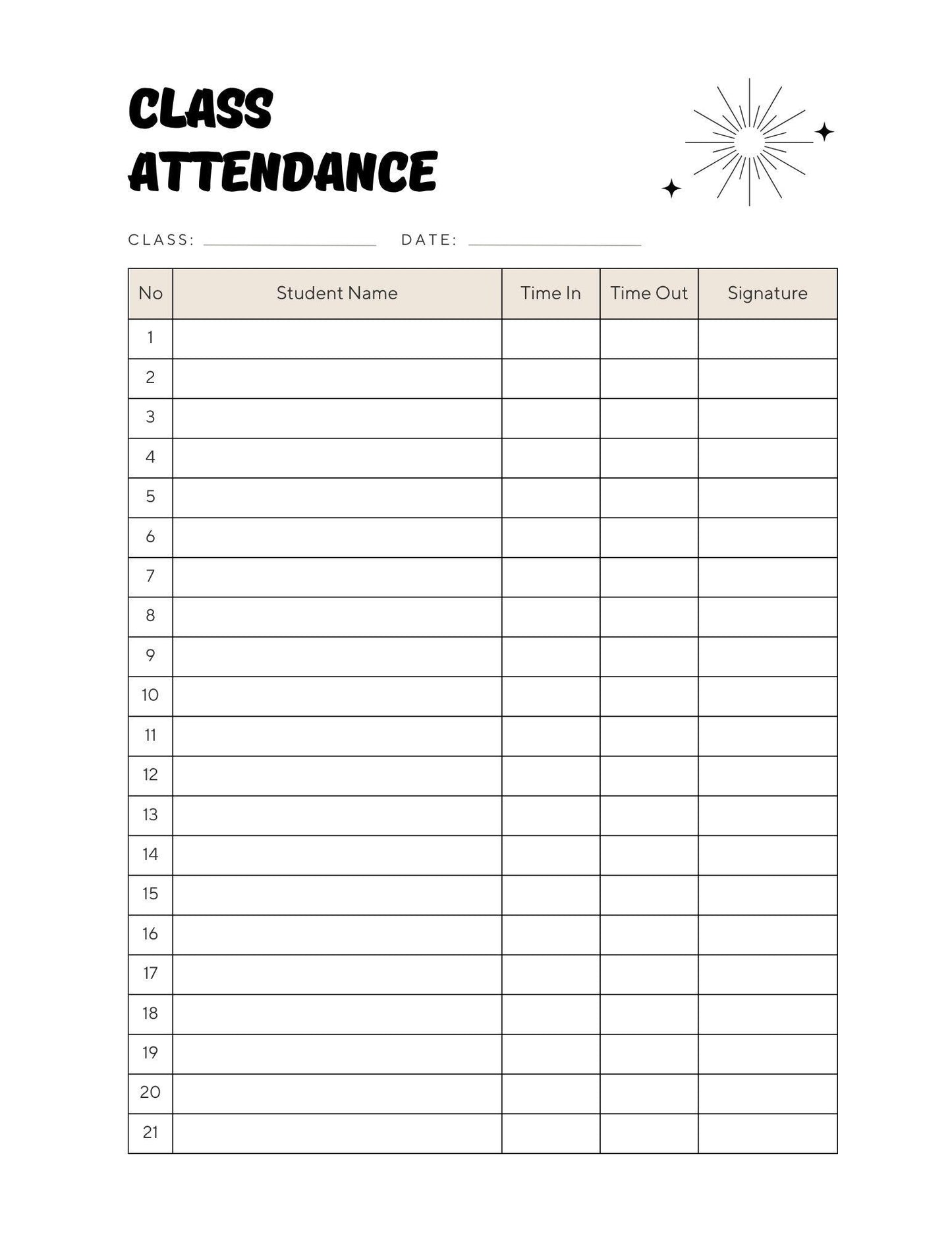 Back to School Planner | Teacher & Student Organization Printable