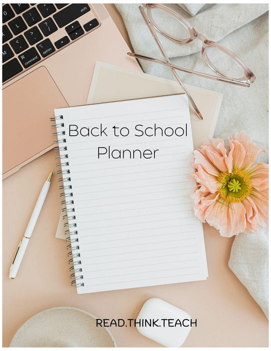 Back to School Planner | Teacher & Student Organization Printable